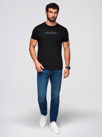 Ombre Shirt in Black