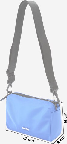 HUGO Blue Crossbody bag 'Vytal' in Blue