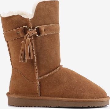 Gooce Snow Boots 'Bangle' in Brown