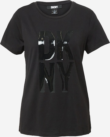 DKNY Koszulka w kolorze czarny: przód