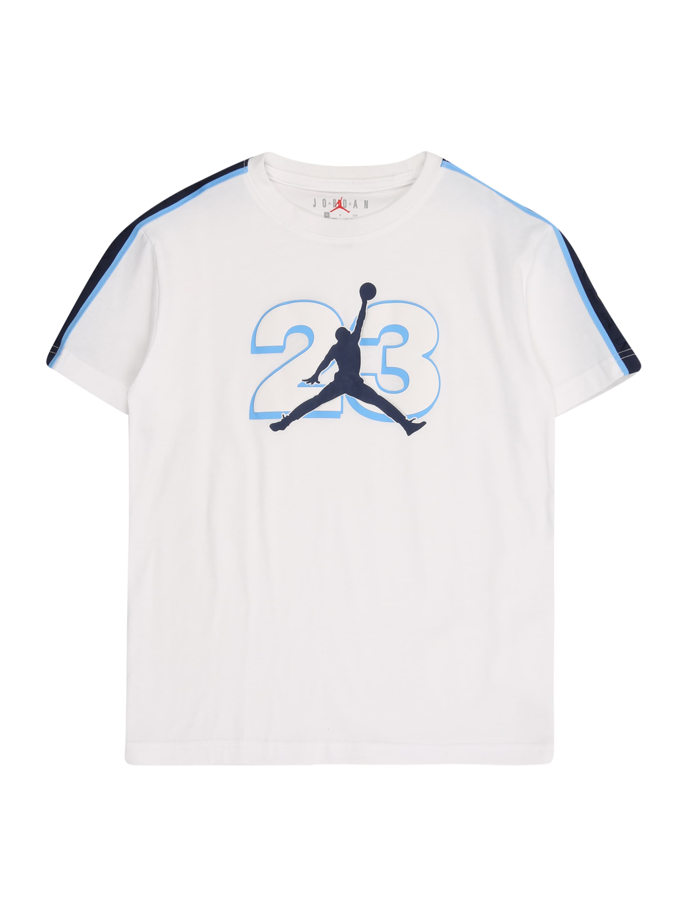 Jordan Μπλουζάκι 'JUMPMAN' σε λευκό: μπροστά