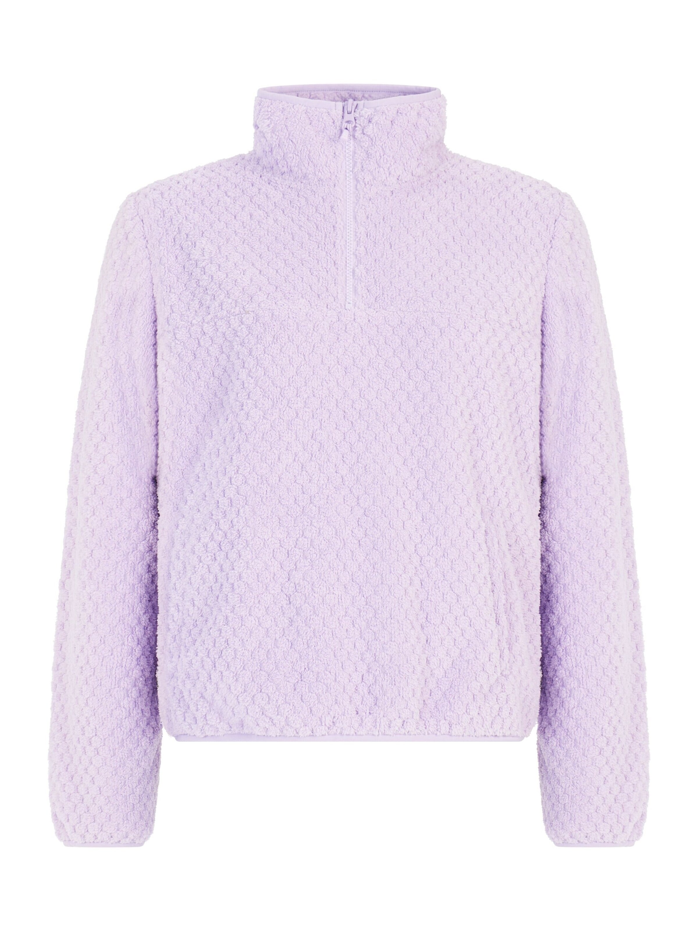 PROTEST Sportief sweatshirt 'PRTLinea' in Lila: voorkant