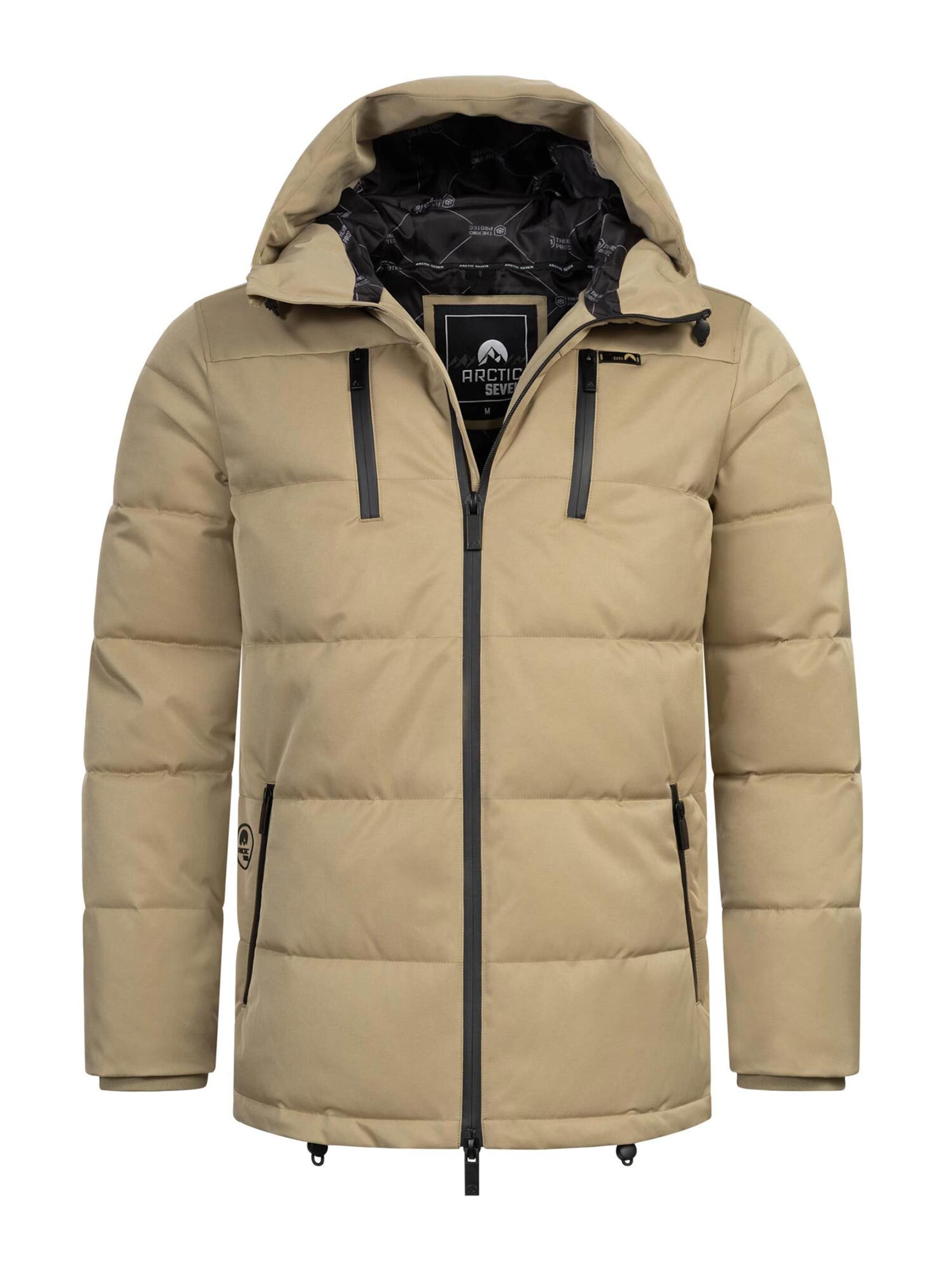Arctic Seven Winter Jacket 'AS455' in Beige