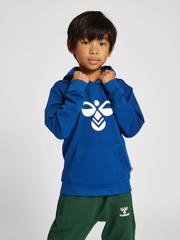 Hummel - Sweatshirt de desporto 'CUATRO' em azul: frente