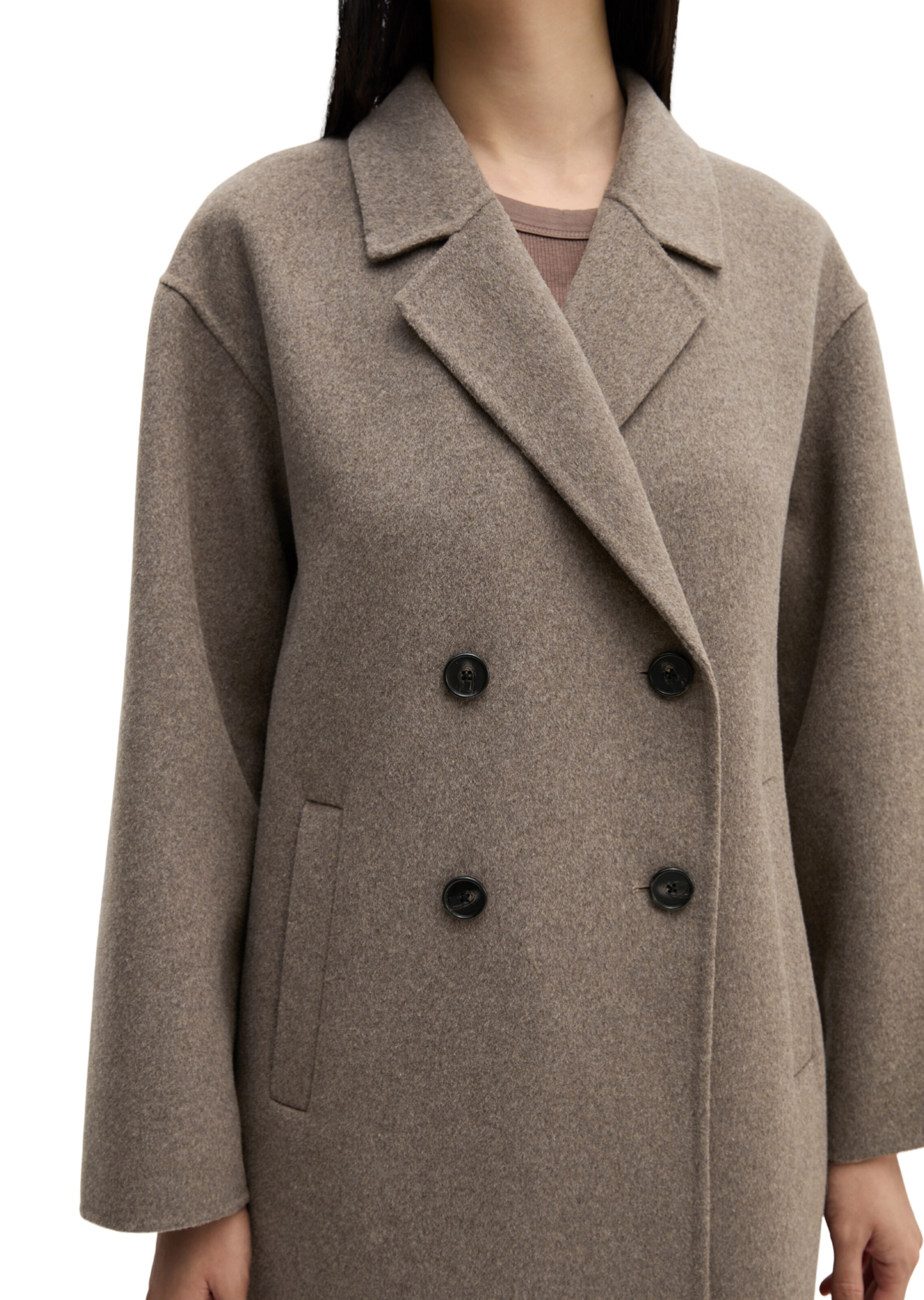 Marc O'Polo Mantel in Beige