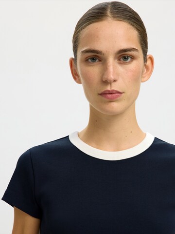 SELECTED - Camiseta 'SLFMILLY' en azul