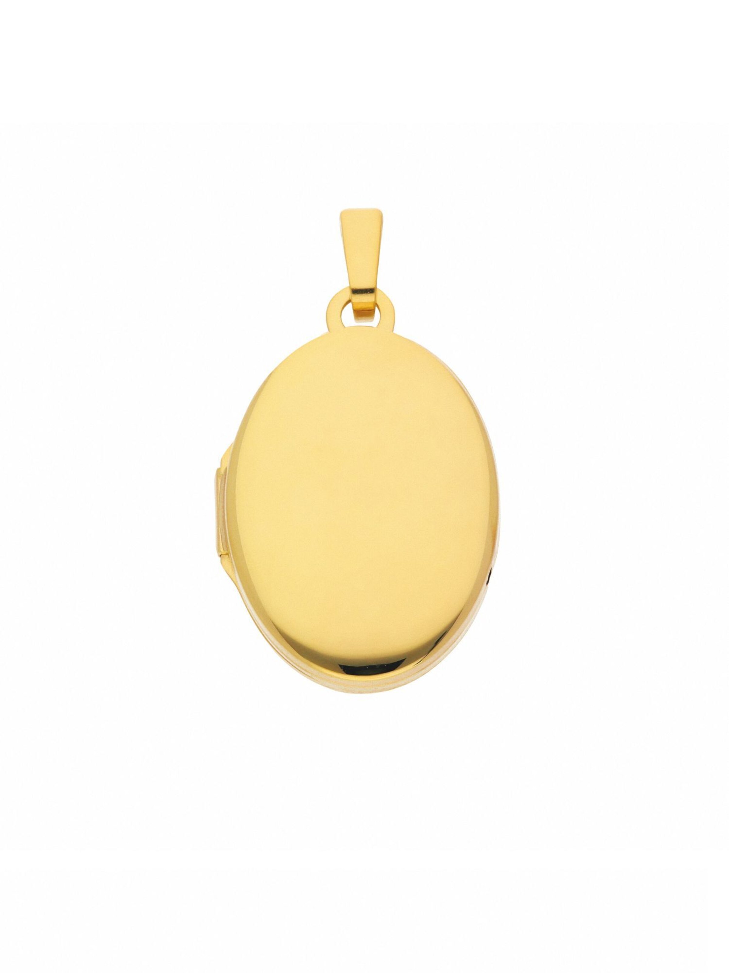 Adelia´s Pendant in Gold: front