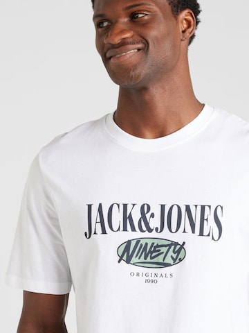 JACK & JONES Koszulka 'COBIN' w kolorze biały