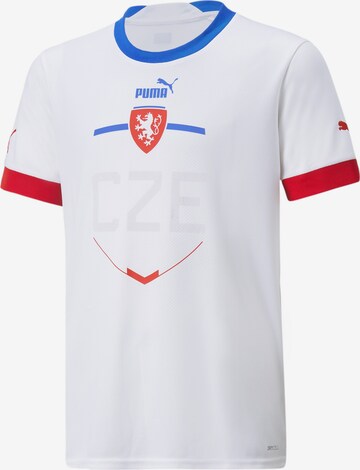 PUMA Funktionsshirt 'Tschechische Republik 22/23' in Weiß: predná strana