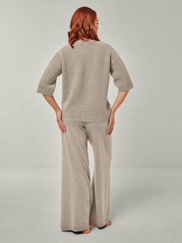 Tenue d'intérieur 'Pullover Fay & Pants Frida' YOU LOOK PERFECT en gris