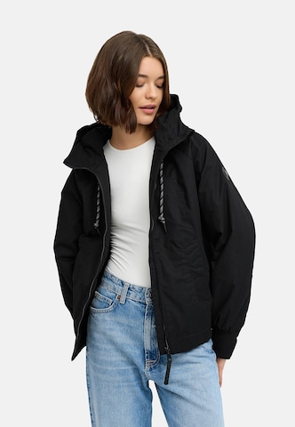Geacă funcțională 'Lumie' de la Ragwear pe negru: față