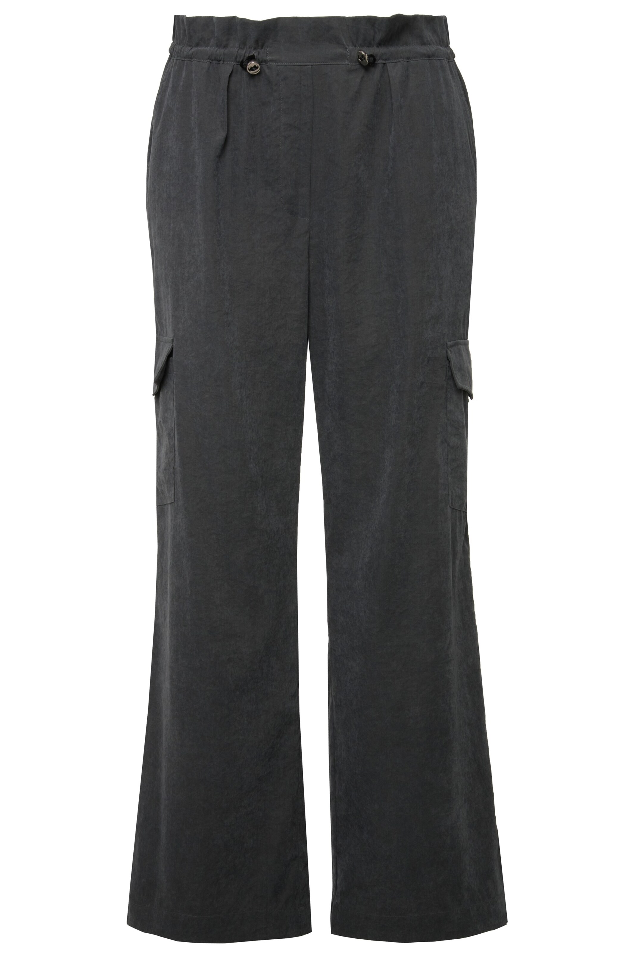 Studio Untold Boot cut Trousers in Green: front