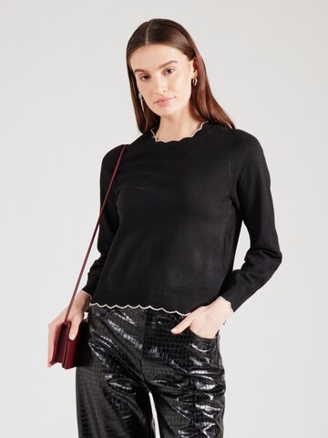 Pullover 'ONLAma' di ONLY in nero: frontale