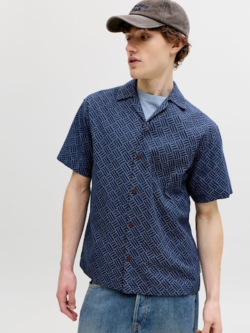 Comfort fit Camicia di JACK & JONES in blu