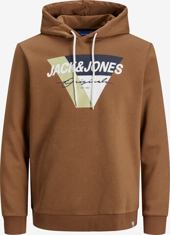 JACK & JONES Sweatshirt 'Mason' in Braun: predná strana