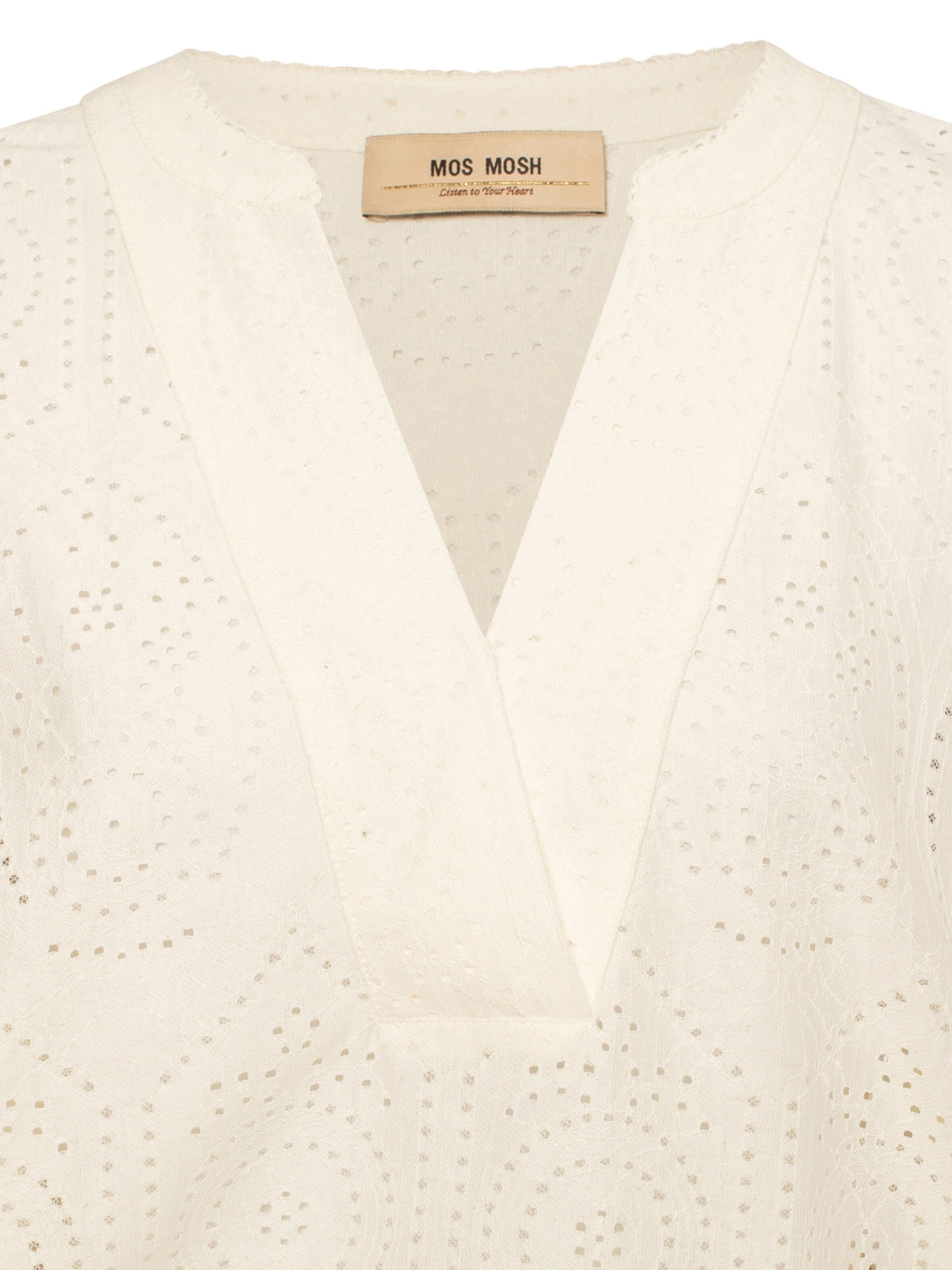 Chemisier ' MMYen Sina Lace ' MOS MOSH en blanc