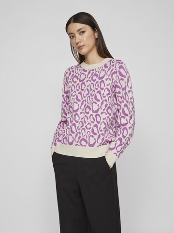 Pull-over 'Ril' VILA en violet : devant