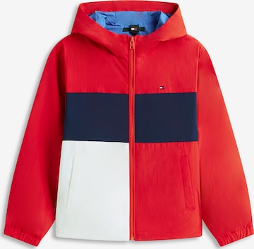 Veste mi-saison TOMMY HILFIGER en rouge : devant