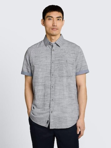 TOM TAILOR Regular fit Button Up Shirt in Blue: front