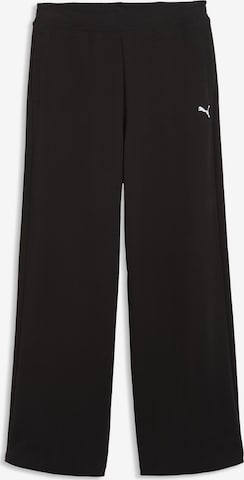 Loosefit Pantalon PUMA en noir : devant