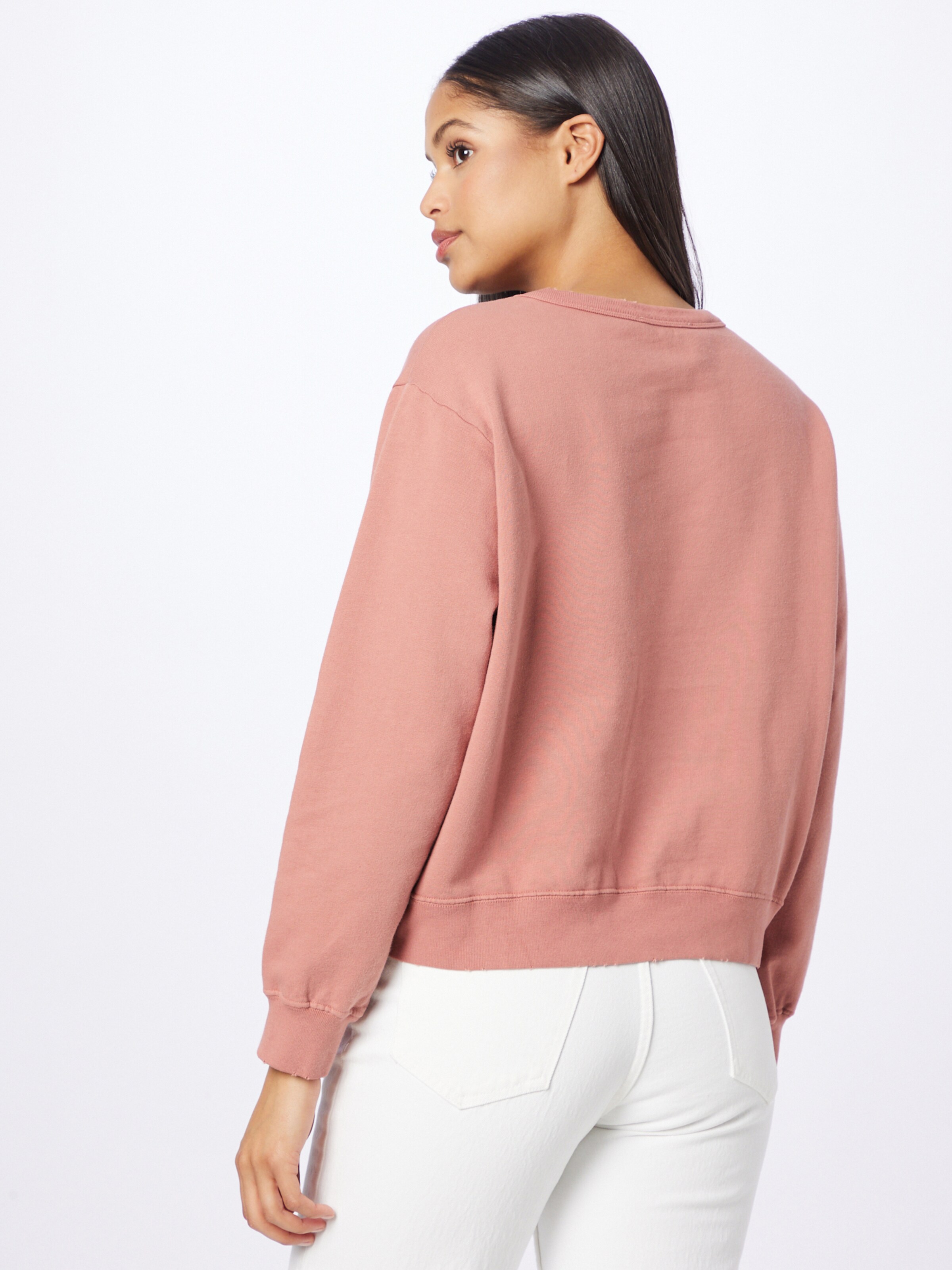 Frauen Sweat AllSaints Sweatshirt 'Pippa' in Pink - JI27379 Frauen Sweat AllSaints Sweatshirt 'Pippa' in Pink - JI27379