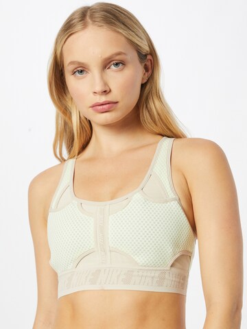 NIKE Bustier Sport-BH in Grün: predná strana