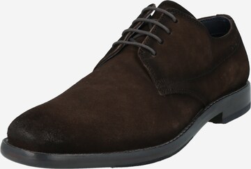 bugatti Lace-Up Shoes 'Mansaro' in Brown: front