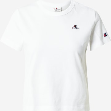 Champion Authentic Athletic Apparel Μπλουζάκι σε λευκό: μπροστά