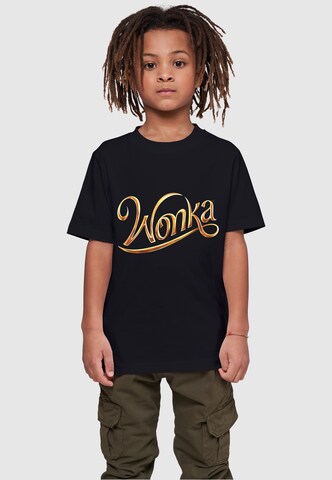 ABSOLUTE CULT T-Shirt 'Wonka' in Schwarz: predná strana