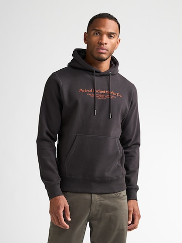 Petrol Industries Sweatshirt in Zwart: voorkant