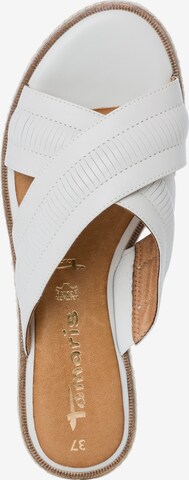 TAMARIS Mules in White