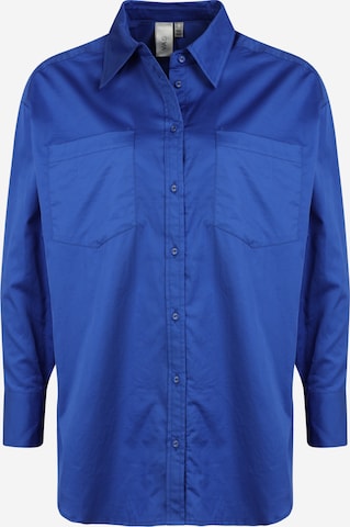 Y.A.S Petite Bluse i blå: forside