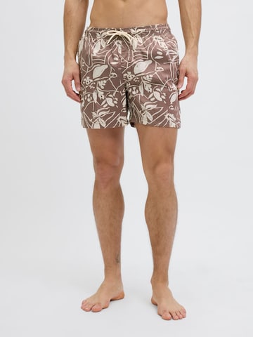 JACK & JONES Badeshorts‌‌‌‌‌‌‌‌‌‌ in Braun