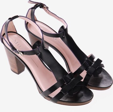 Miezko Sandals & High-Heeled Sandals in 40 in Black: front