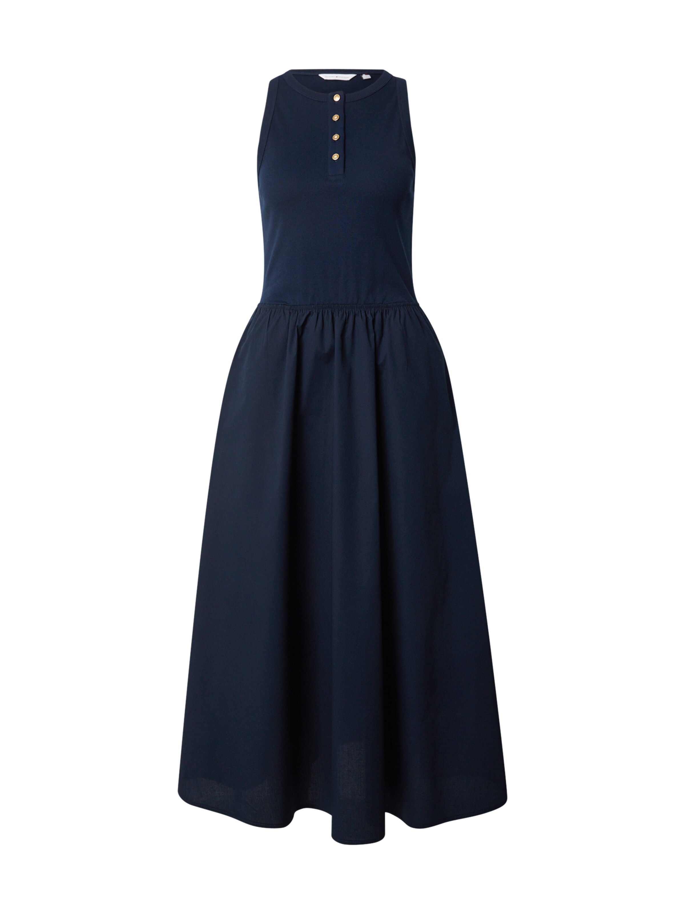 TOMMY HILFIGER Obleka | modra barva: sprednja stran