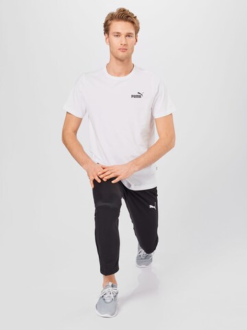 PUMA Performance shirt 'Essentials' in White