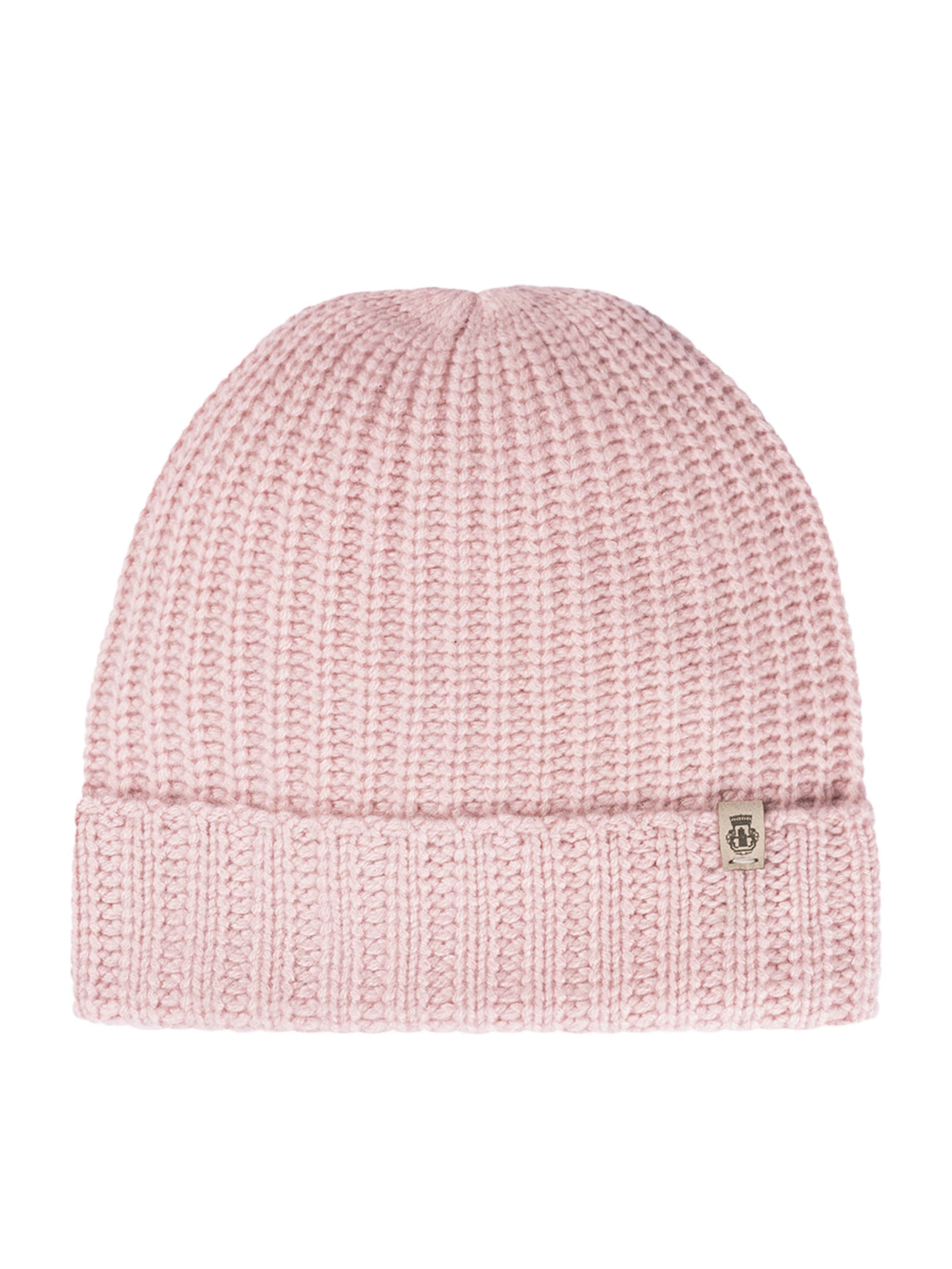 Roeckl Muts 'PURE CASHMERE' in Roze: voorkant