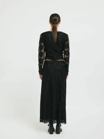 Résumé Shirt 'Colette' in Zwart