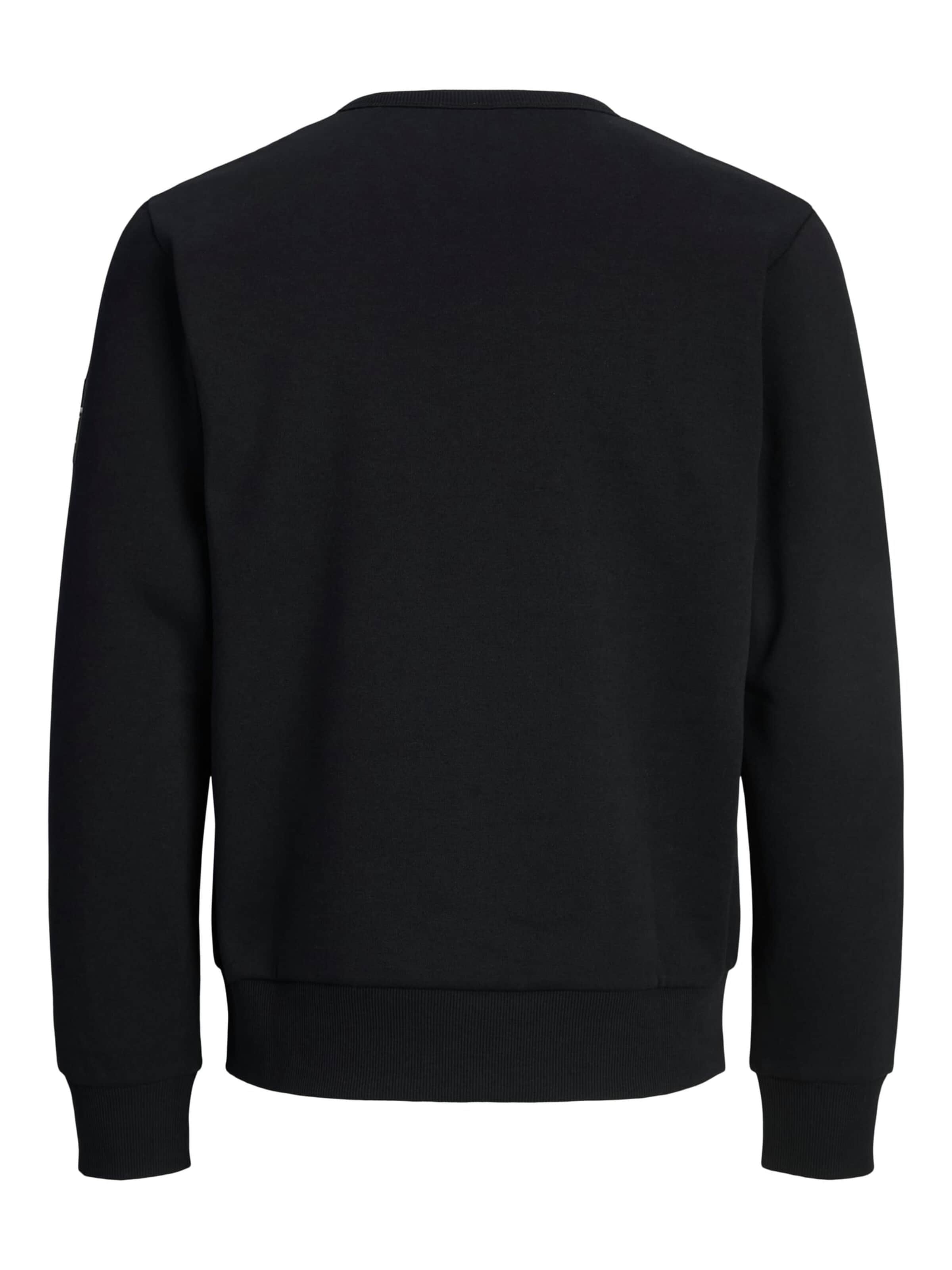 JACK & JONES Sweatshirt 'Cleveland' in Black
