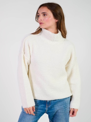 Pull-over 'TELA' Le Temps Des Cerises en blanc : devant