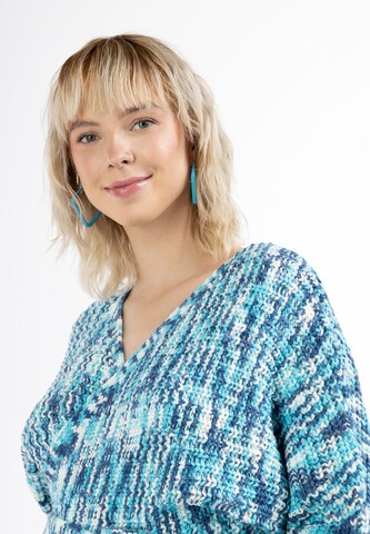 MYMO Strickjacke in Blau