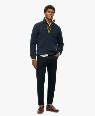 Veste en polaire Superdry en bleu