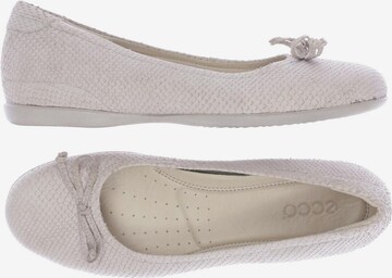 ECCO Flats & Loafers in 40 in Beige: front