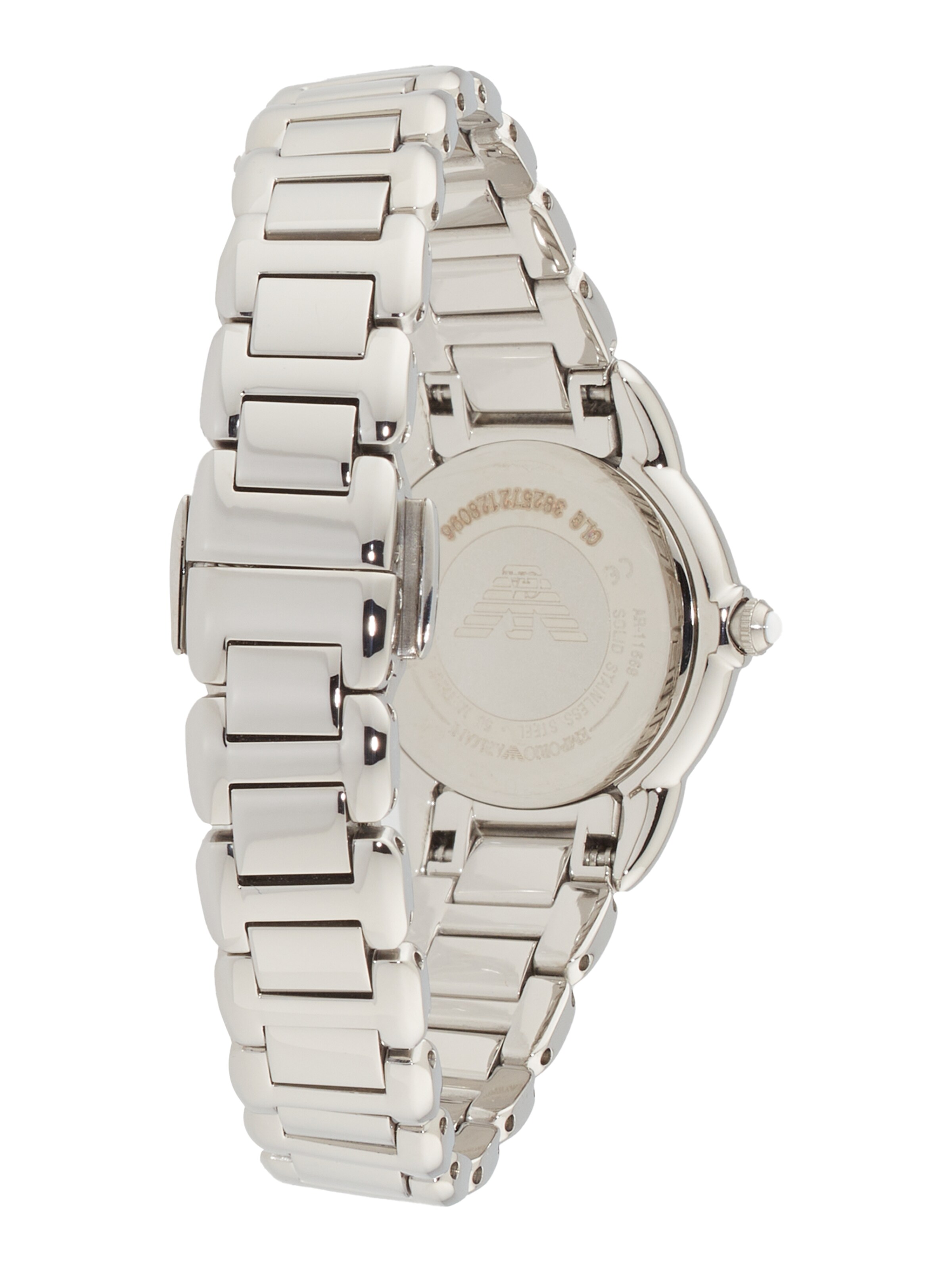 Emporio Armani Аналогов часовник в сребърно