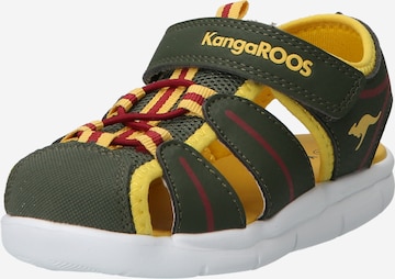 KangaROOS Otevřená obuv 'K-GROBI' – zelená: přední strana