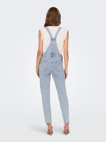 ONLY Regular Dungaree jeans 'Percy' in Blue