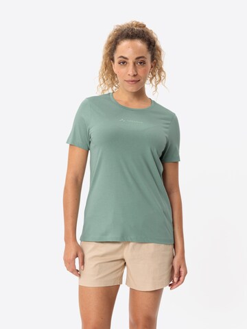 VAUDE Functioneel shirt in Groen: voorkant
