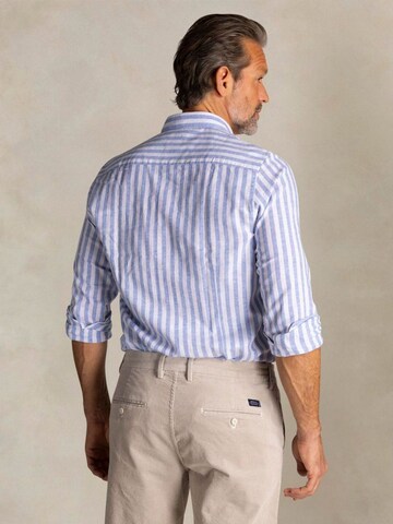 NZA New Zealand Auckland Comfort fit Overhemd 'Clayton' in Blauw