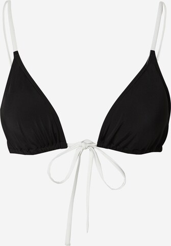 Monki Triangen Bikiniöverdel i svart: framsida