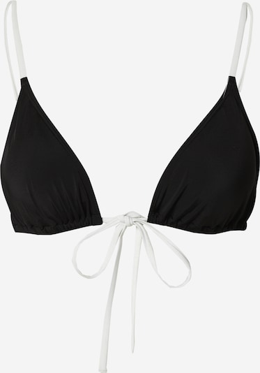 Monki Bikini Top in Black / natural white, Item view